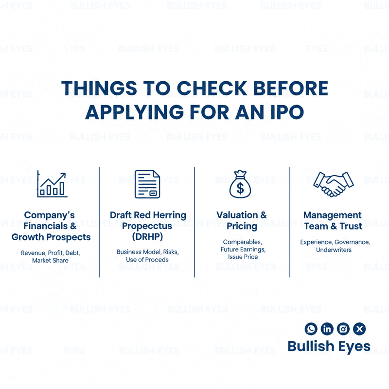 What Investors Must Check Before Applying for an IPO in India